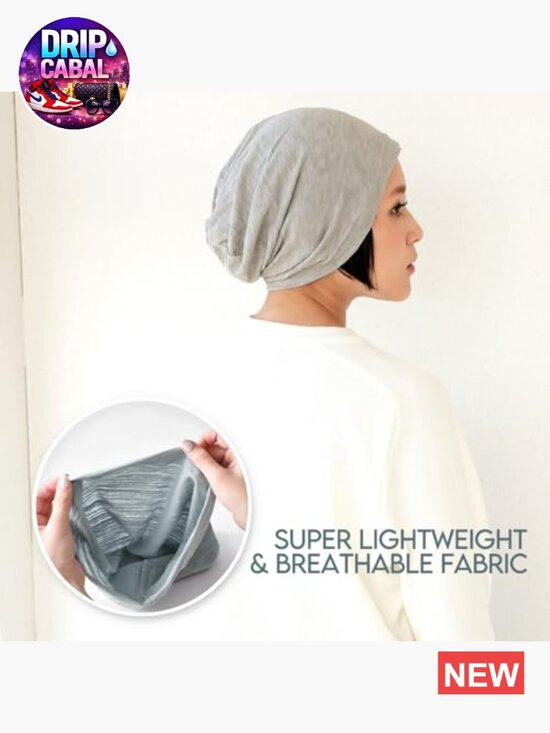 Cotton Slouchy Beanie - Lightweight Summer Chemo Hat Unisex